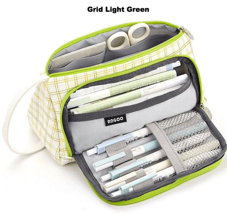Pouched Stationery Organiser Pencil Case - Image 11