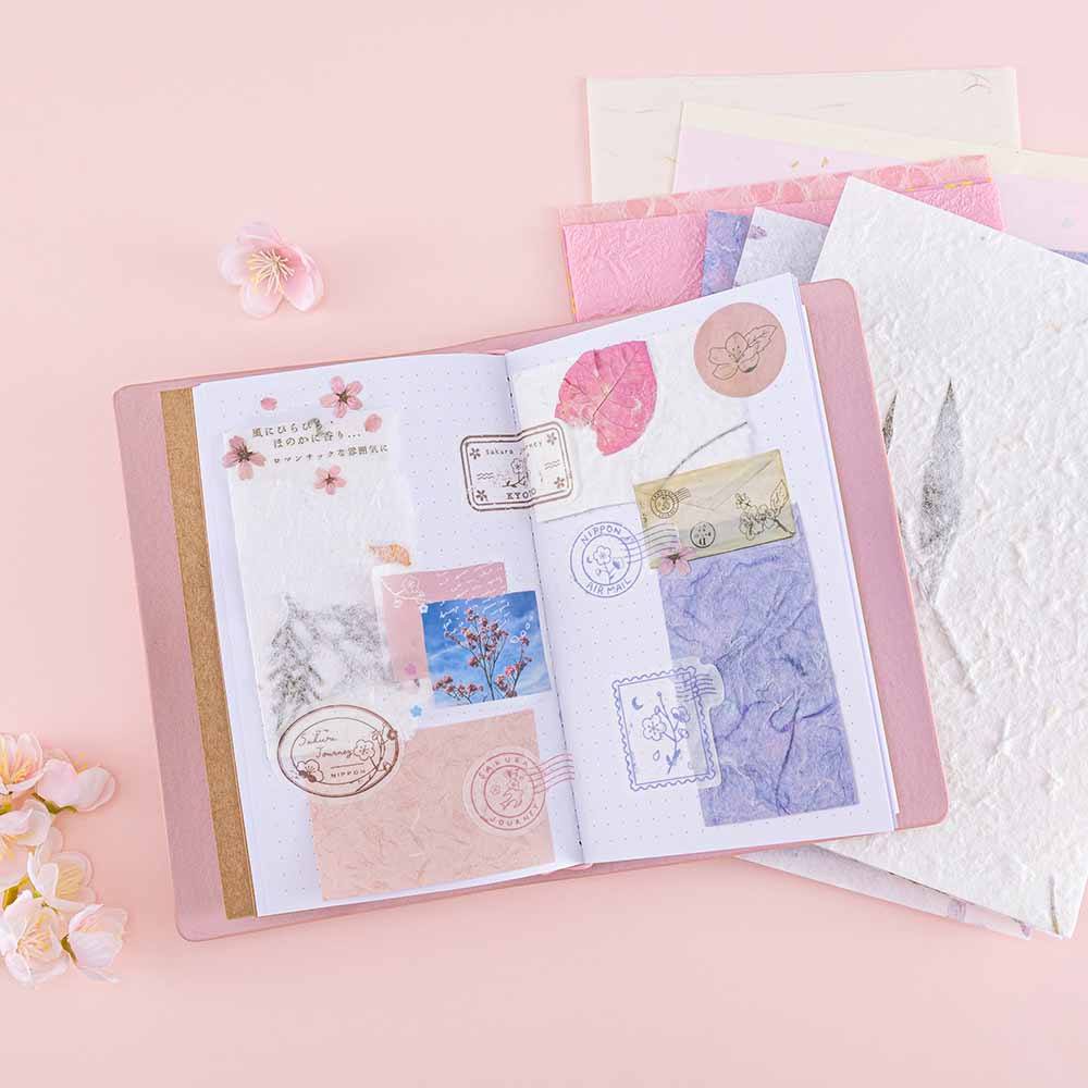 Tsuki ‘Sakura Journey’ Limited Edition Travel Notebook ☾ - Image 6