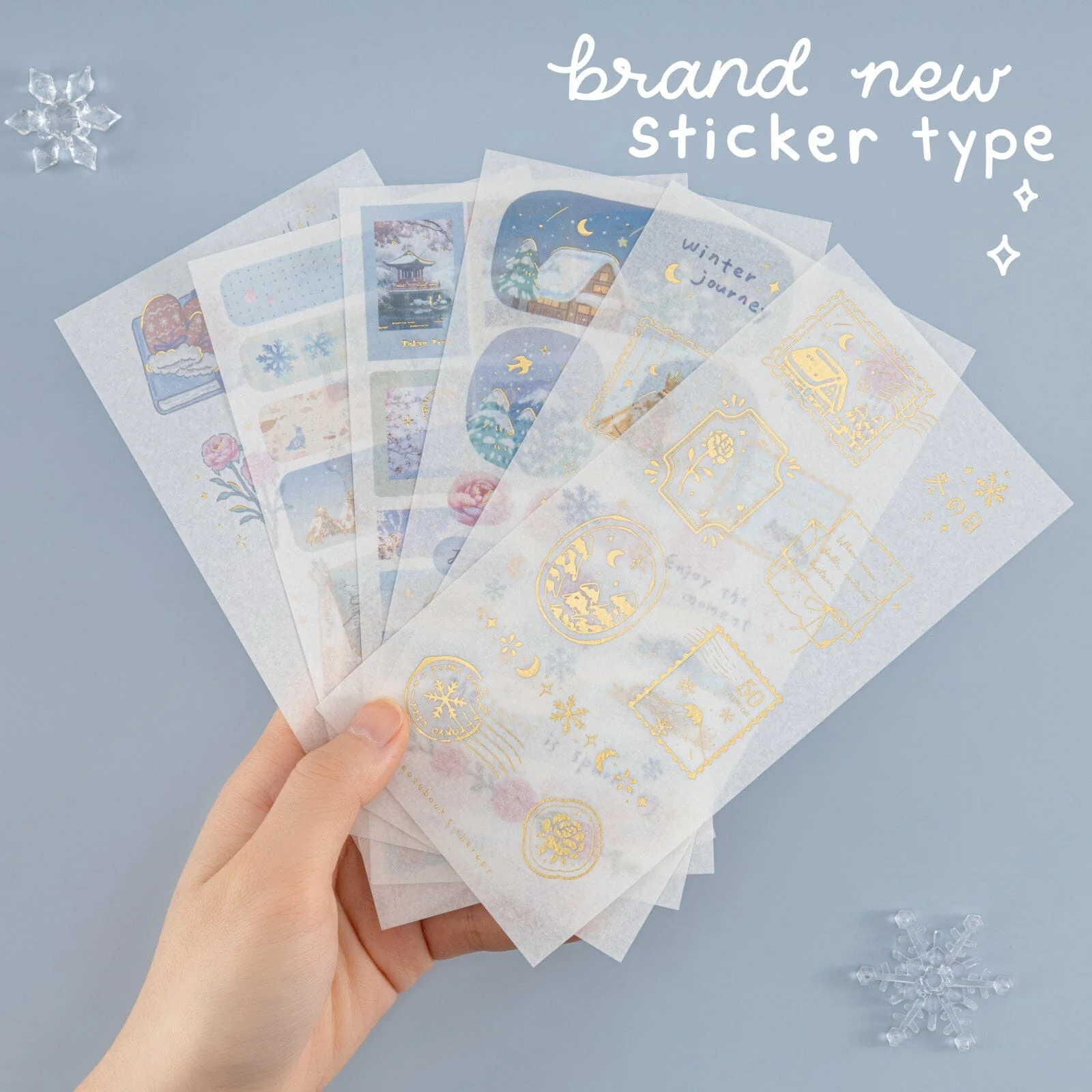 Tsuki ‘Winter Journey’ Sticker Set ☾ - Image 3