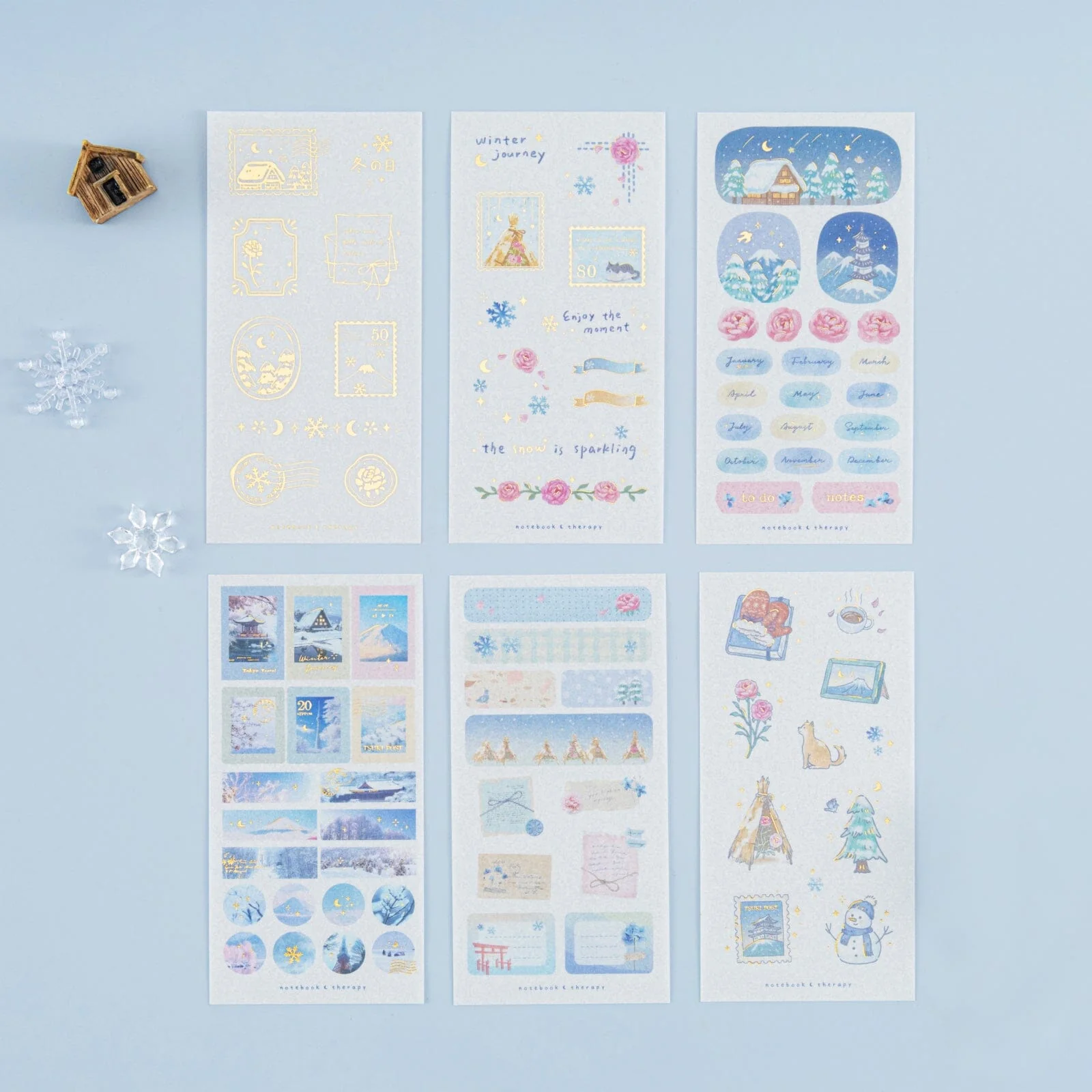 Tsuki ‘Winter Journey’ Sticker Set ☾ - Image 7